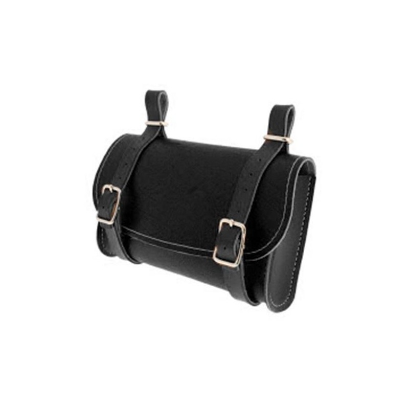 BOLSO-SILLON TIPO ANTIGUO PIEL SINTETICA NEGRO